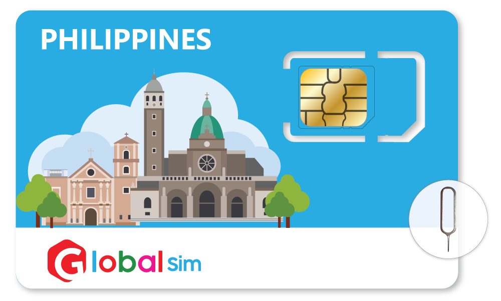 Sim du lịch Philippines – Gói cố định