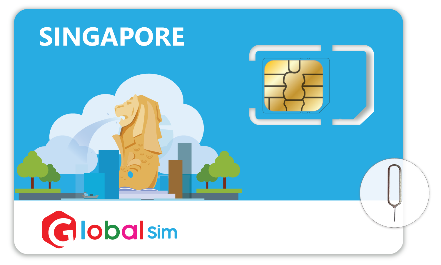 Sim du lịch Singapore – Gói cố định