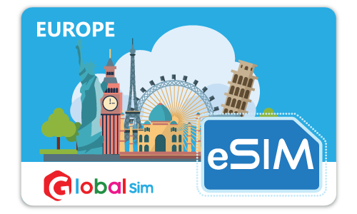 eSIM du lịch Châu Âu 40 nước